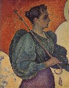 The fem hold gingham Paul Signac